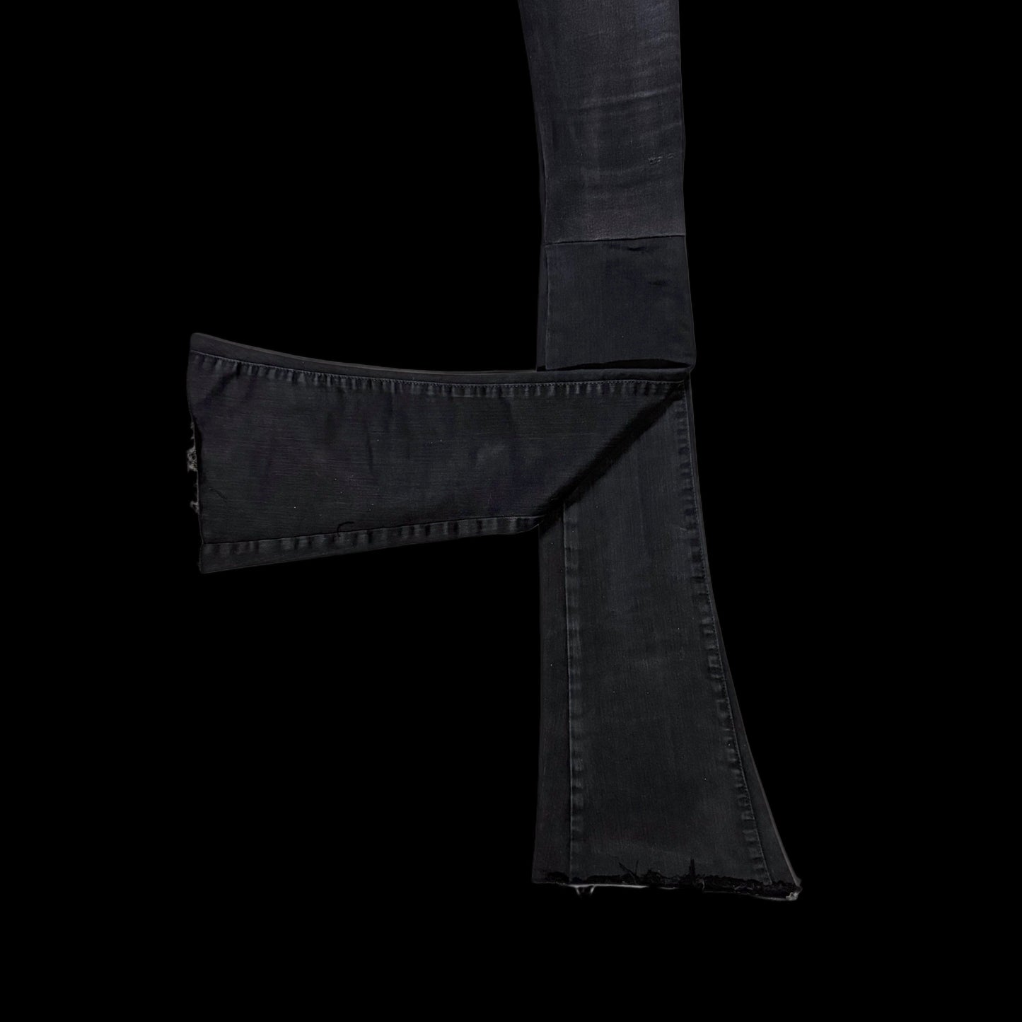 RRAGE Distressed Stacked Jeans